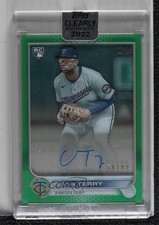 2022 Topps Clearly Authentic Auto Green 59/99 Curtis Terry #CAA-CT Auto 11ym