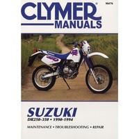 Suzuki DR250-350 (1990-1994) Reparaturhandbuch Clymer