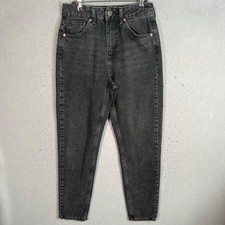 BDG Urban Outfitters Black Denim Mom Jeans Urban Womens Size 27 x 32