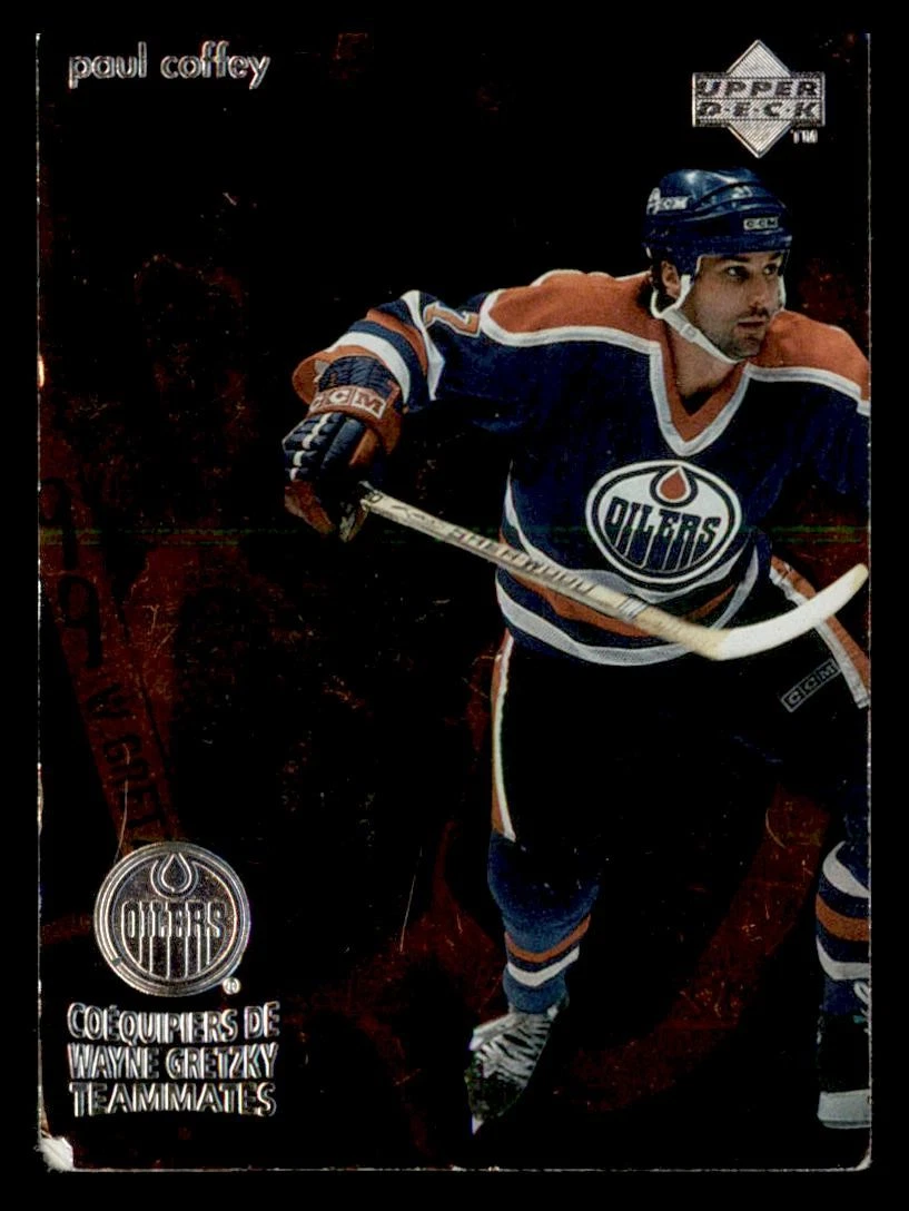 1998-99 Upper Deck Ice McDonald's #T10 Paul Coffey Wayne Gretzky Teammates Ed...