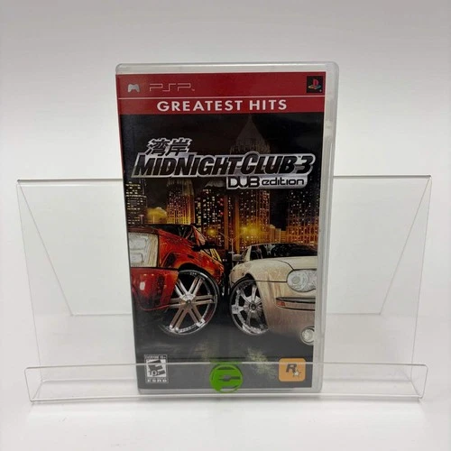 Midnight Club 3 DUB Edition (Sony PlayStation Portable PSP, 2005)