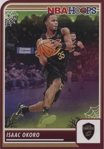 ISAAC OKORO 2023-24 Panini Hoops Haunted #276 NBA Cavaliers ID