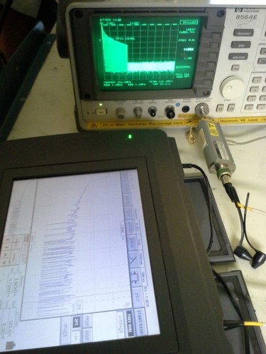 HP 83440C Lightwave Detector TESTED with HP87421 power supply. 20GHz 1300/1550nm - 第 6/7 張圖片