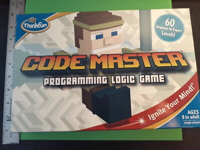 ThinkFun Code Master Programming Logic Coding Game -- Single Player 