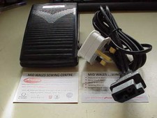 Pedal, control plug set for Overlocker CHECK YOUR FITMENT BEFORE ORDERING