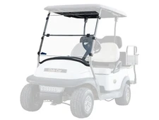 Corsa Blue Windshield for Club Car Precedent (2004+) - Switch From Full to Half