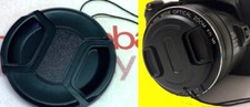 Front Snap On Lens Cap To Kodak Camera Z650 Z710 Z740 Zd710 Easyshare Holder