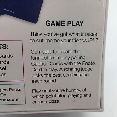 What Do You Meme? Core Game - The Hilarious Adult Party Game for