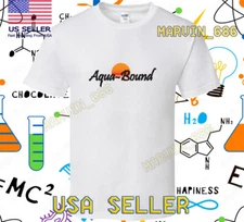 NEW SHIRT AQUA BOUND KAYAK PADDLE RACING LOGO T-SHIRT FUNNY SIZE S-5XL