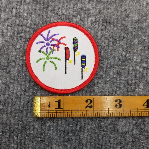 Feuerwerk Böller Aufnäher
