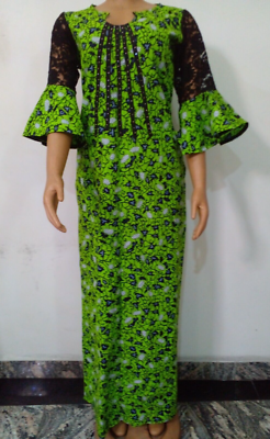 green dashiki dress Dashiki Off Shoulder Dress – Diva's Den Fashion, LLC main image 1