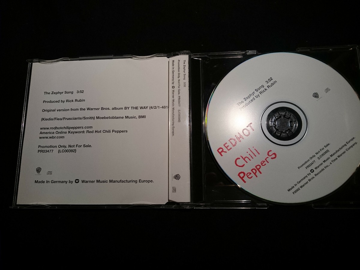 RED HOT CHILI PEPPERS Zephyr Song,Can´t Stop a.o. *5 PROMO