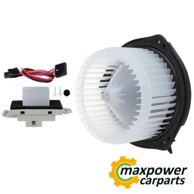 Front HVAC Blower Motor Resistor Kit For 04-10 2013 Chevrolet Impala ABS Plastic