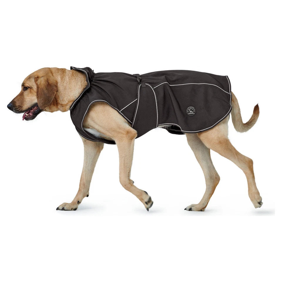 Hunter Hundemantel Uppsala Softshell schwarz - Wasserabweisend & Winddicht - Bild 2 von 4