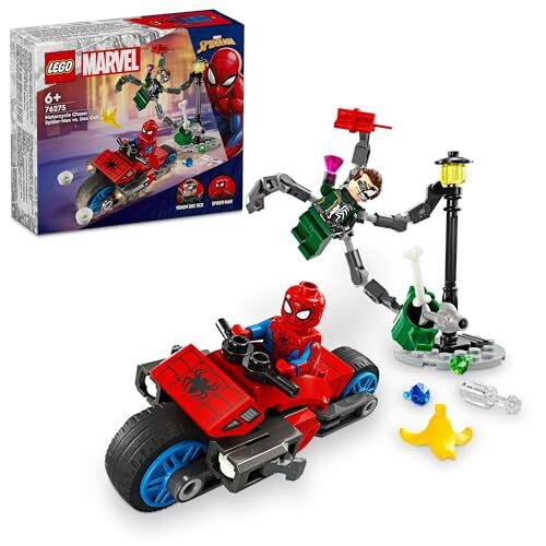 LEGO Super Heroes Spider-Man and Doc OCK Doctor Octopus Motorcycle