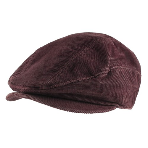 Corduroy Cotton Newsboy Cabbie Hunting Cap Hat Mens Womens Unisex Daily Casual - Picture 16 of 23