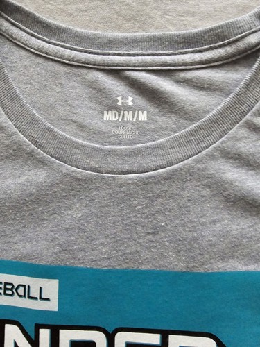 Under Armour T-Shirt Uomo Baseball Swing Miss Stuff Con Bubblegum Taglia Media. - Foto 7 di 11