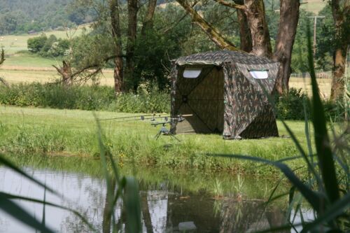Tente de Pêche, Camouflage, 2 Mann, En 30 Secondes Intégré - Bild 2 von 5