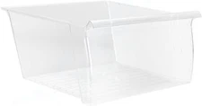 Refrigerator Top Crisper Pan For Amana ASD2522WRS01 ASD2522VRW00 ASD2522WRD01
