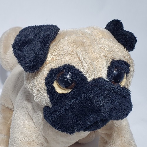 Ganz Webkinz Tan Fawn Apricot Pug Dog Plush HM105 no Code Retired - Picture 4 of 13