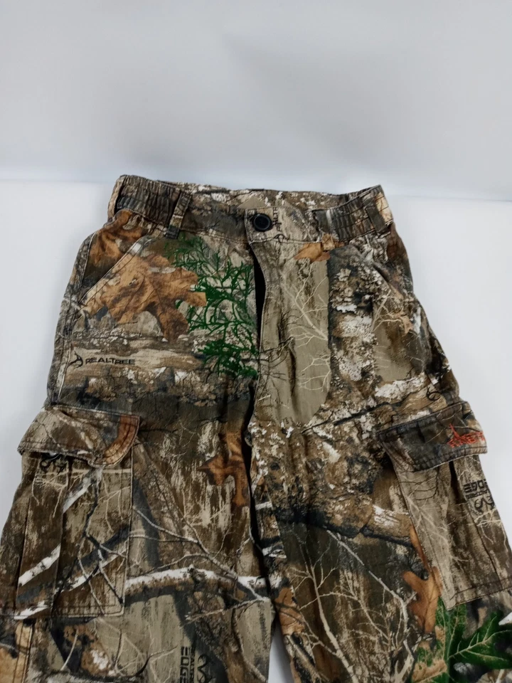 Habit Realtree Pants Boys Size Large Camoflauge Large pockets Hunting Outdoor - Image 3 of 4