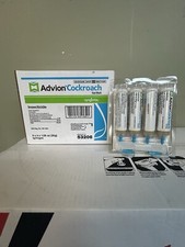 Syngenta Advion Cockroach Roach Gel 5 Packs, 4 tubes, 2 tips, 1 Plunger Per Pack