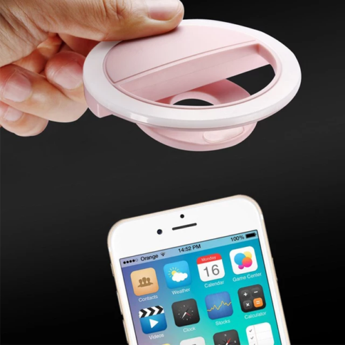 Selfie LED Light Ring Flash Clip Rechargeable Camera For Phone & Tablets Iphone - Picture 4 of 25