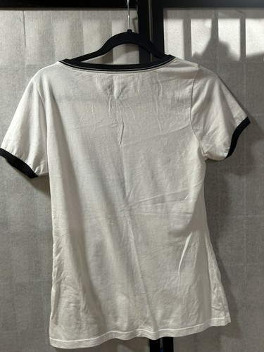 Disney Star Wars Her Universe Ringer T Shirt Juniors Size L White Short Sleeve - Picture 3 of 3