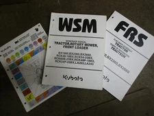 Kubota BX1860 BX2360 BX2660 tractor, loader, mower service & repair manual