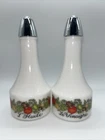 Vintage Gemco Oil Vinegar Spice Of Life Milk Glass Cruet Bottle Vessel USA