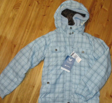 White Sierra Girls YL Plaid 3 Ways to Wear Full Zip Hooded Jacket NWT So Cute 