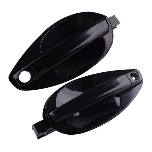 2pcs Fit for Hyundai Tiburon Coupe 2003-2008 Black Outside Door Handle Catch - Picture 3 of 7