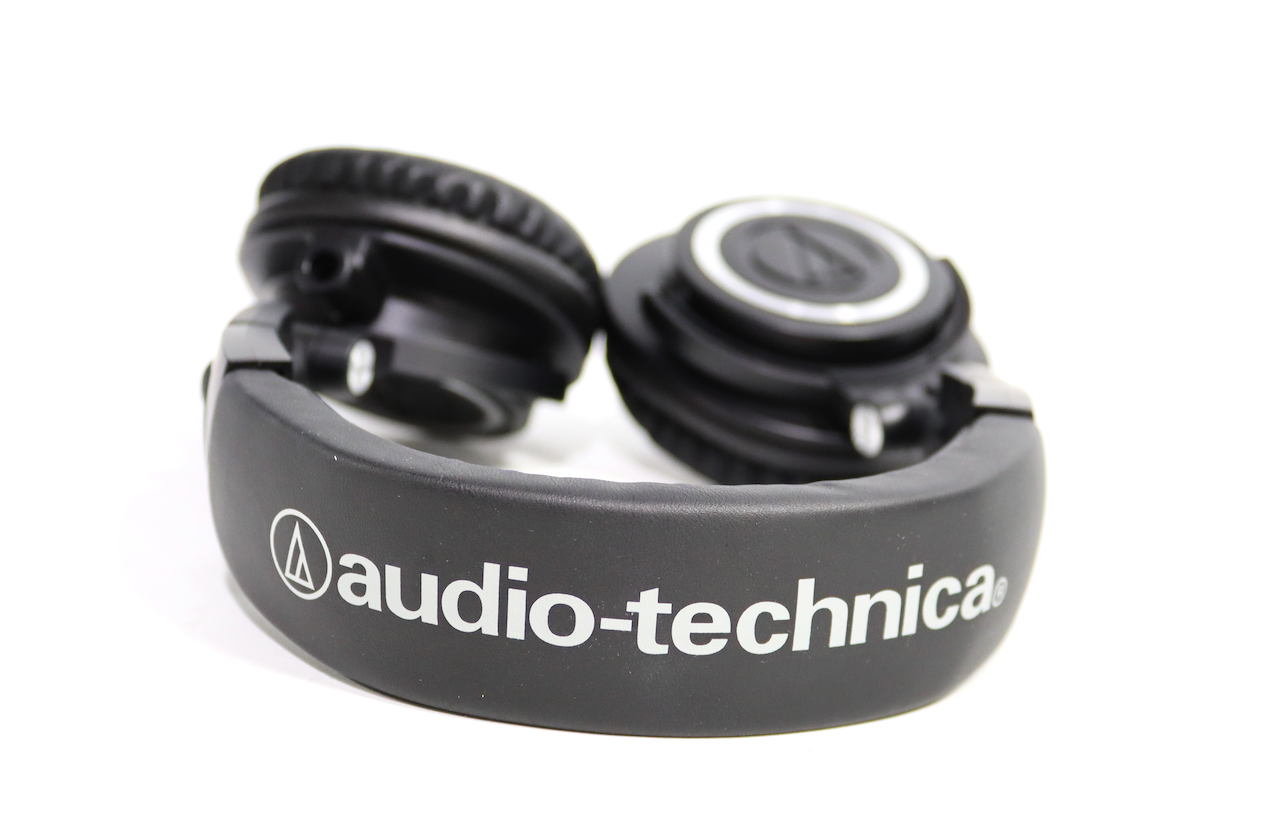 Audio-Technica ATH-M50X Professional Studio Monitor Headphones, Black