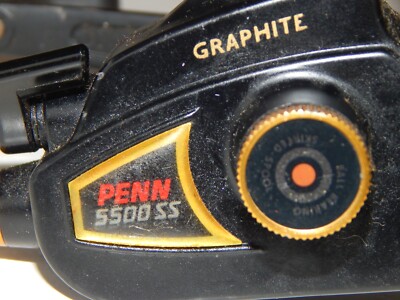 PENN 5500SS SPINNING REEL WORKS GOOD NO BOX NICE LQQK | eBay PENN 5500SS SPINNING REEL WORKS GOOD NO BOX NICE LQQK | eBay