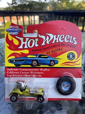 🆕Hot Wheels✨RED BARON ✨Redline Vintage Collection✨YELLOW