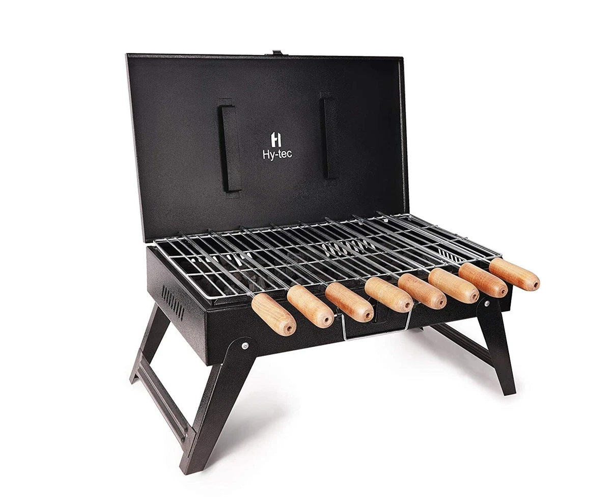 Briefcase bbq top