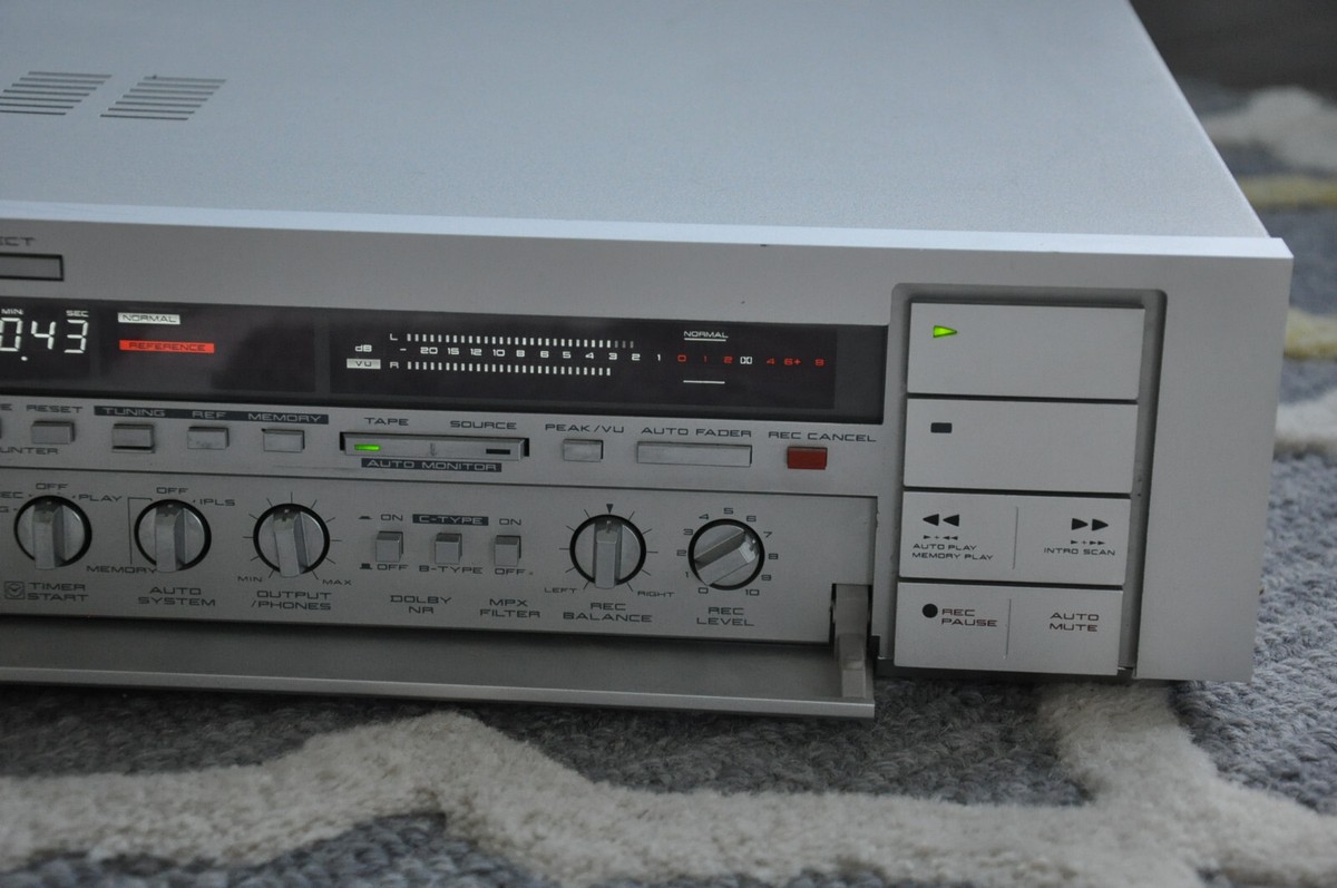 Rare vintage AKAI GX-F71 3-head cassette deck - made in