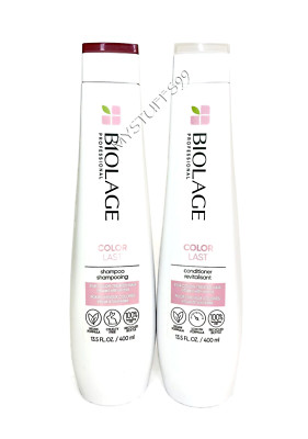 MATRIX BIOLAGE COLOR LAST SHAMPOO & CONDITIONER SET 13.5 fl oz NEW FREE SHIP