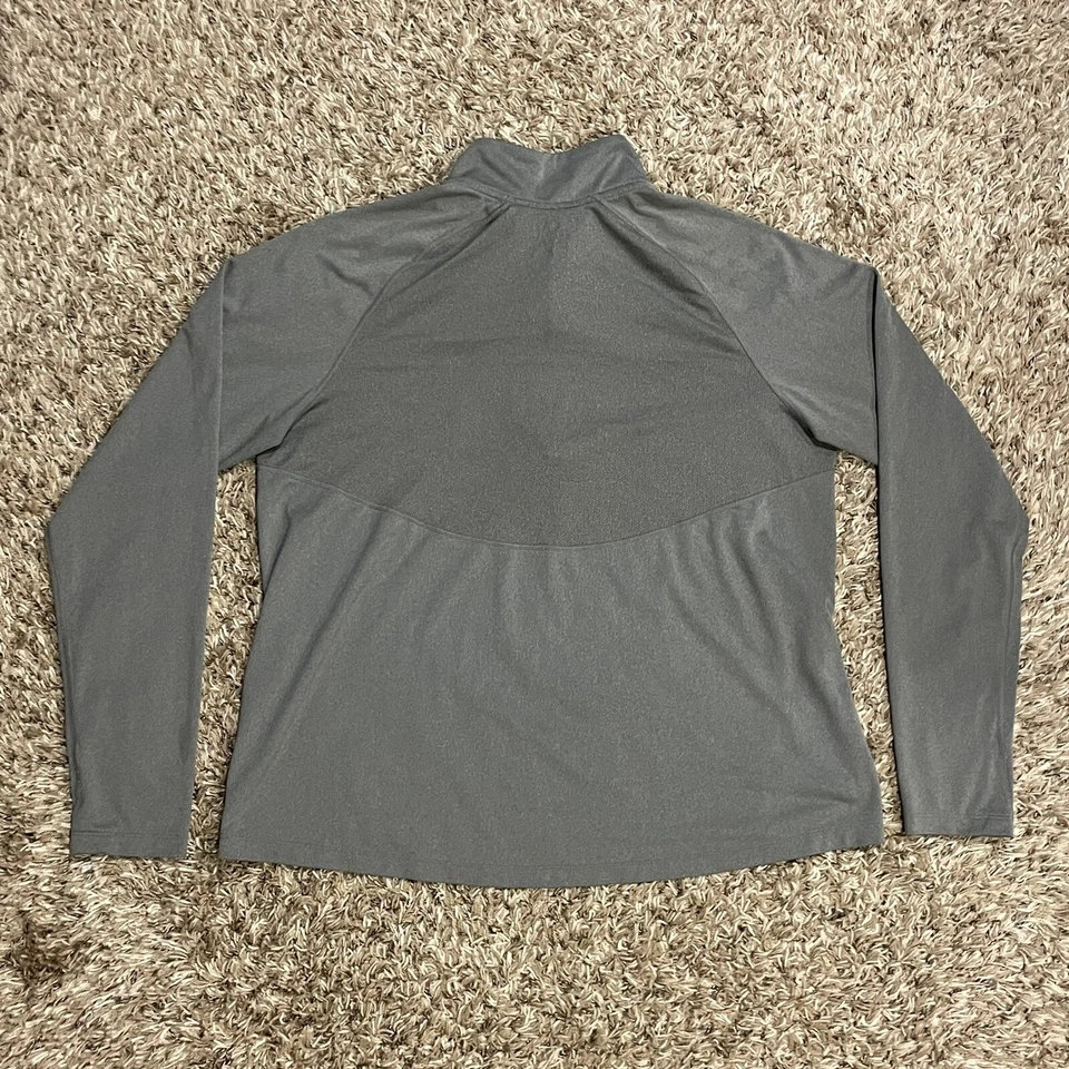 Mujer Washington State Cougars Nike Dri Fit 1/4 Cremallera Pullover Camisa XL Gris WSU Foto 3 de 4