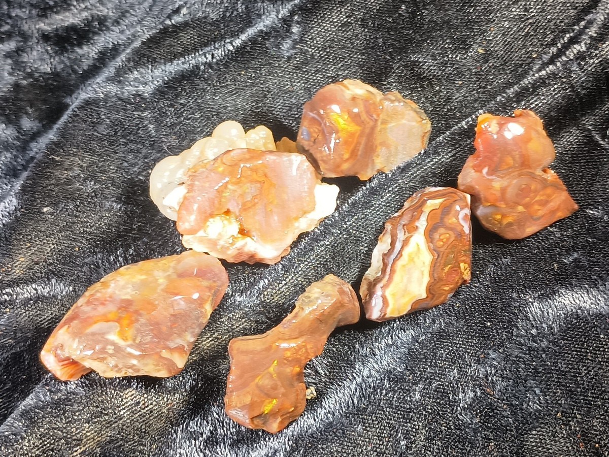 Mexican Fire Agate Rough 58 grams | eBay