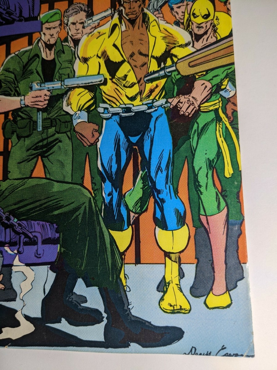Power Man and Iron Fist #89 (1983) Newsstand. Luke Cage