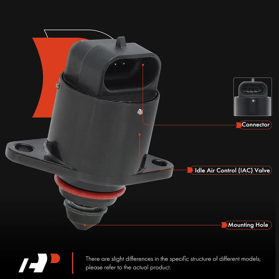 Válvula de control de aire de ralentí para Chevrolet Beretta Cavalier 1987-1991 Buick Skyhawk Foto 3 de 4