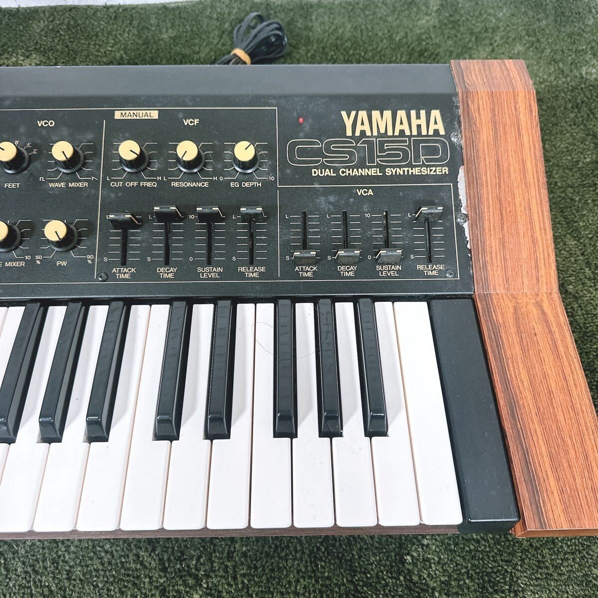 【レア品】ヤマハ　YAMAHA CS15D フォニックシンセサイザー YAMAHA CS-15D DUAL CHANNEL SYNTHESIZER（ビンテージ）【楽器