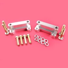 Front Brembo Big Brake Caliper Rotor Upgrade Adapter Bracket For 300zx Z31 Z32