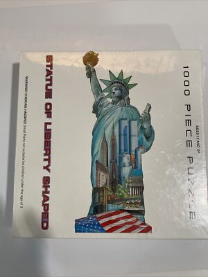 Statue of Liberty Puzzle Shaped 1000 Piece Puzzle Made in the USA | eBay