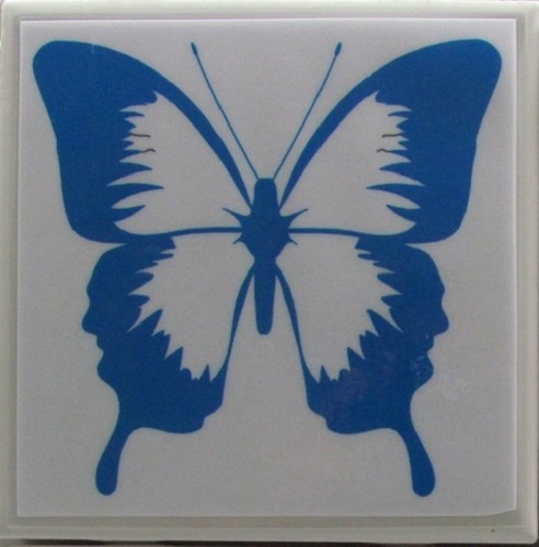 Fliesenuntersetzer Set - Schmetterling - 4er Set - (Kaufen Sie 2 Sets - erhalten Sie 1 Set gratis) - A - Bild 2 von 7