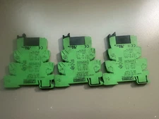 Phoenix Contact PLC-BSC-24DC/1/ACT   W/ART-NR 2967950 POWER RELAYS 3 PCS.