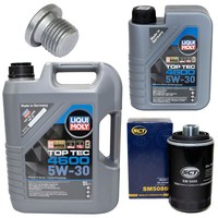 MotoröL Set 4600 5W-30 Liqui Moly + ÖLfilter SM 5086 FüR VW Multivan V
