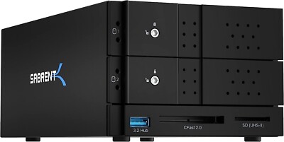 SABRENT Bay USB Type-C To Dual SATA and Raid Docking