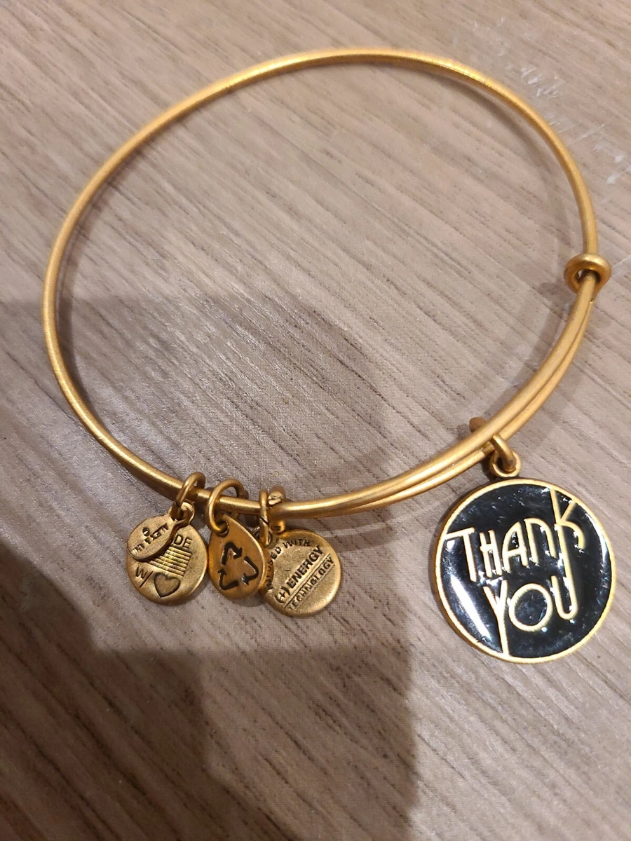Alex and ani on sale thank you bracelet